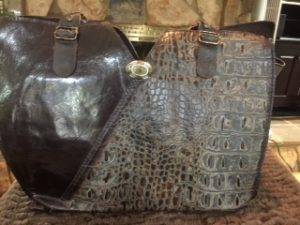 Hand made bag by Priddy Stitches.